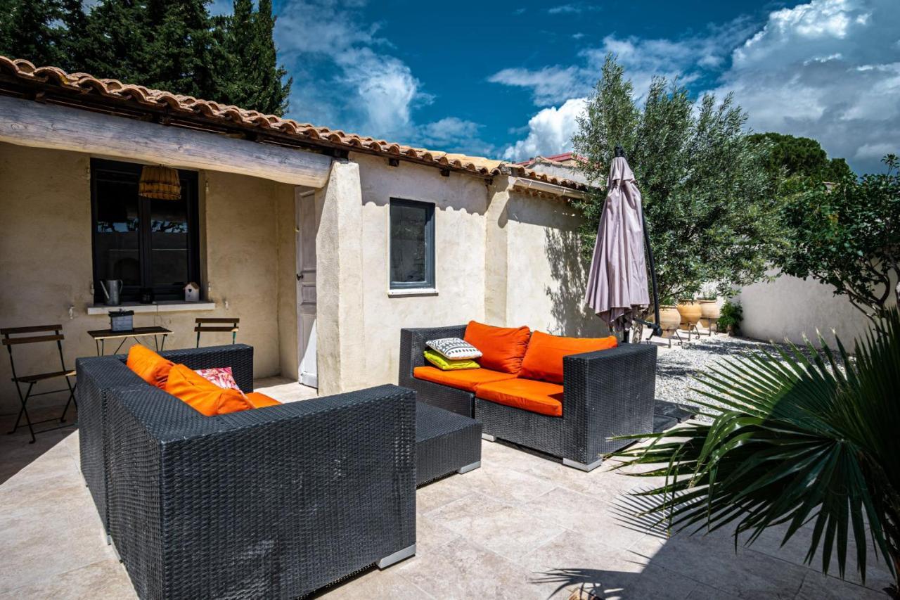 Villa Le Jasmin - Private Pool Cavaillon Exterior foto